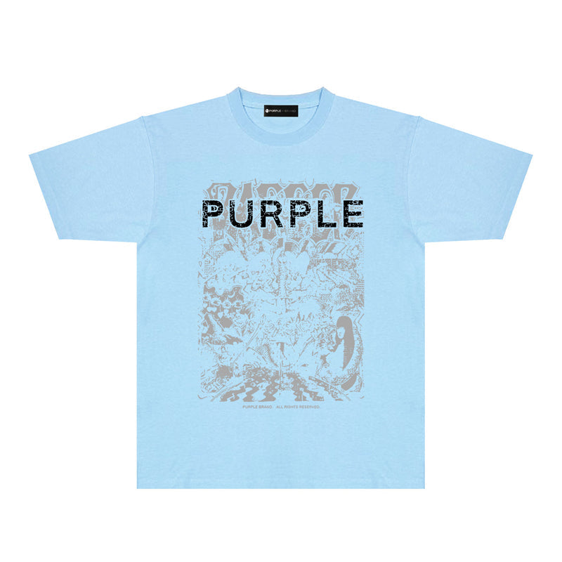 PURPLE fashion T-shirt