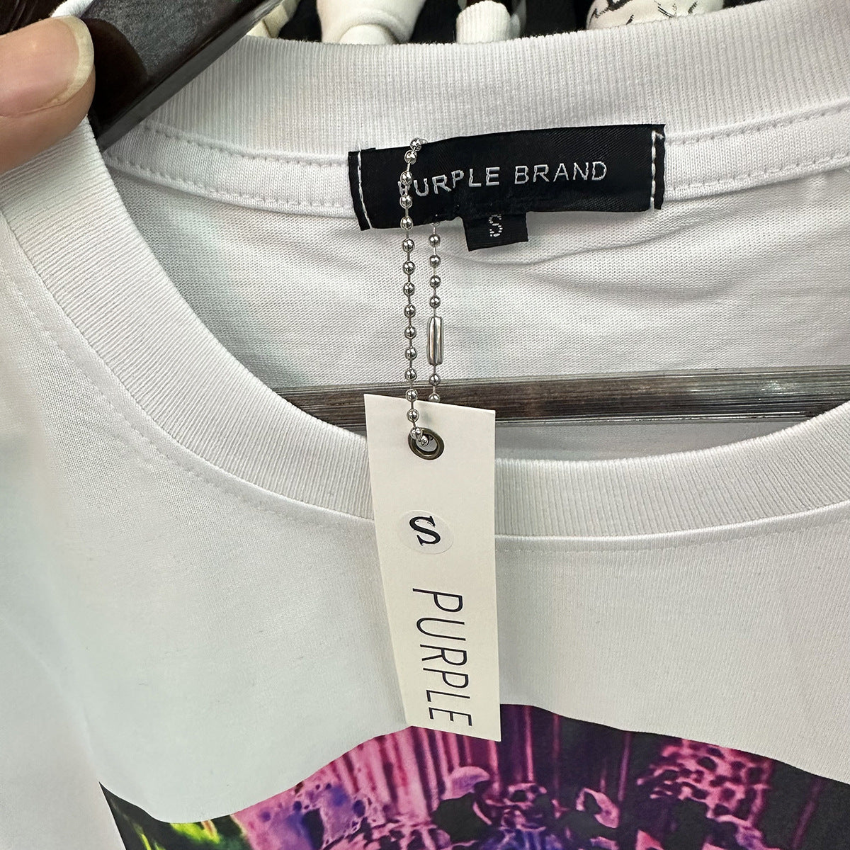 PURPLE fashion T-shirt