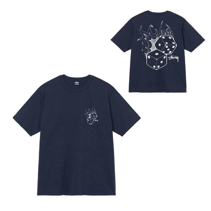 Stussy T-Shirts Casual Versatile Loose T-Shirts Couple