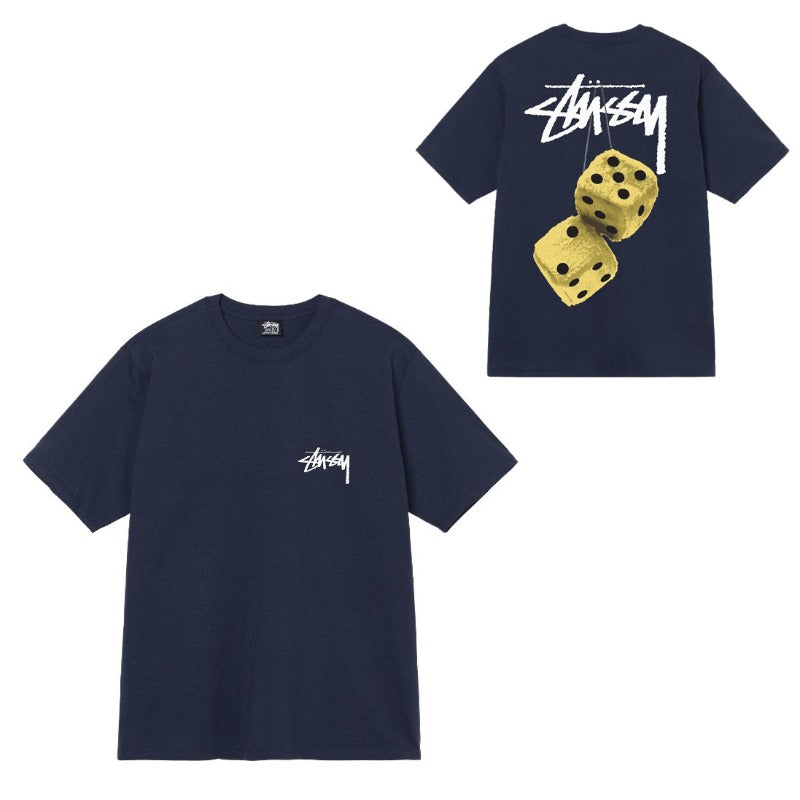 Stussy T-Shirts Casual Versatile Loose T-Shirts Couple