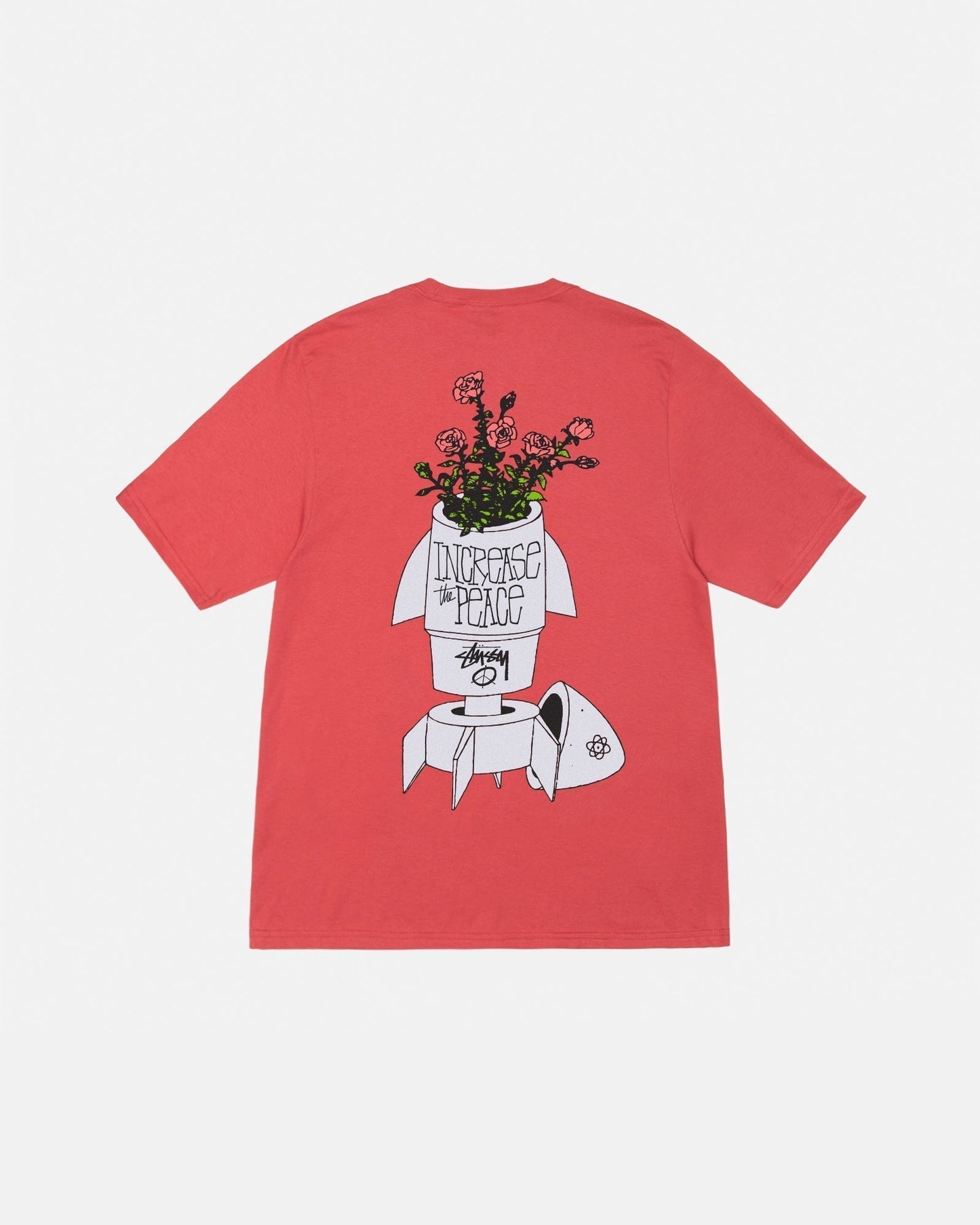 FLOWER BOMB TEE RED