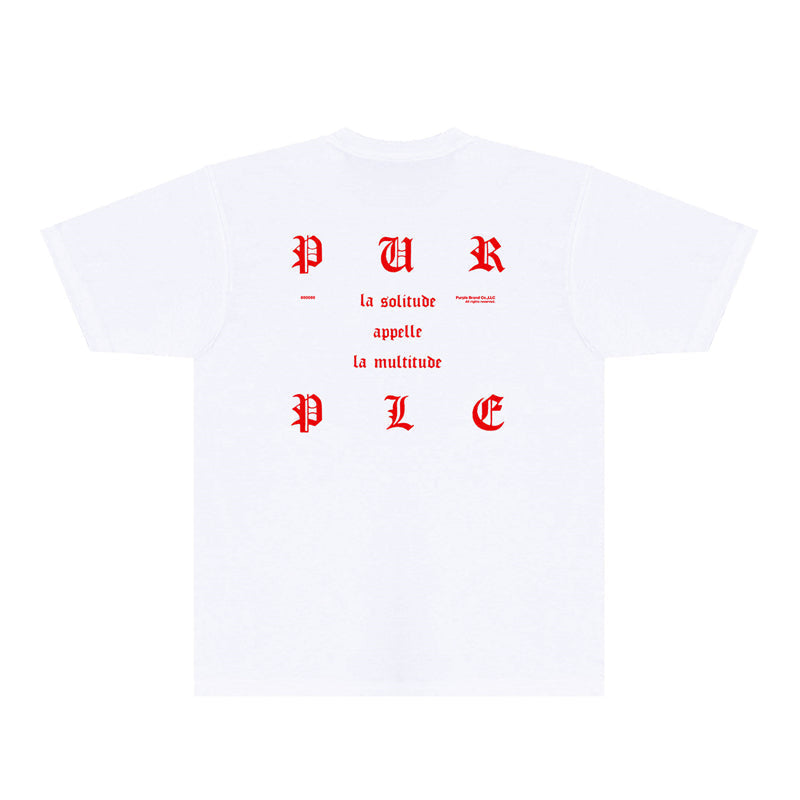 PURPLE fashion T-shirt