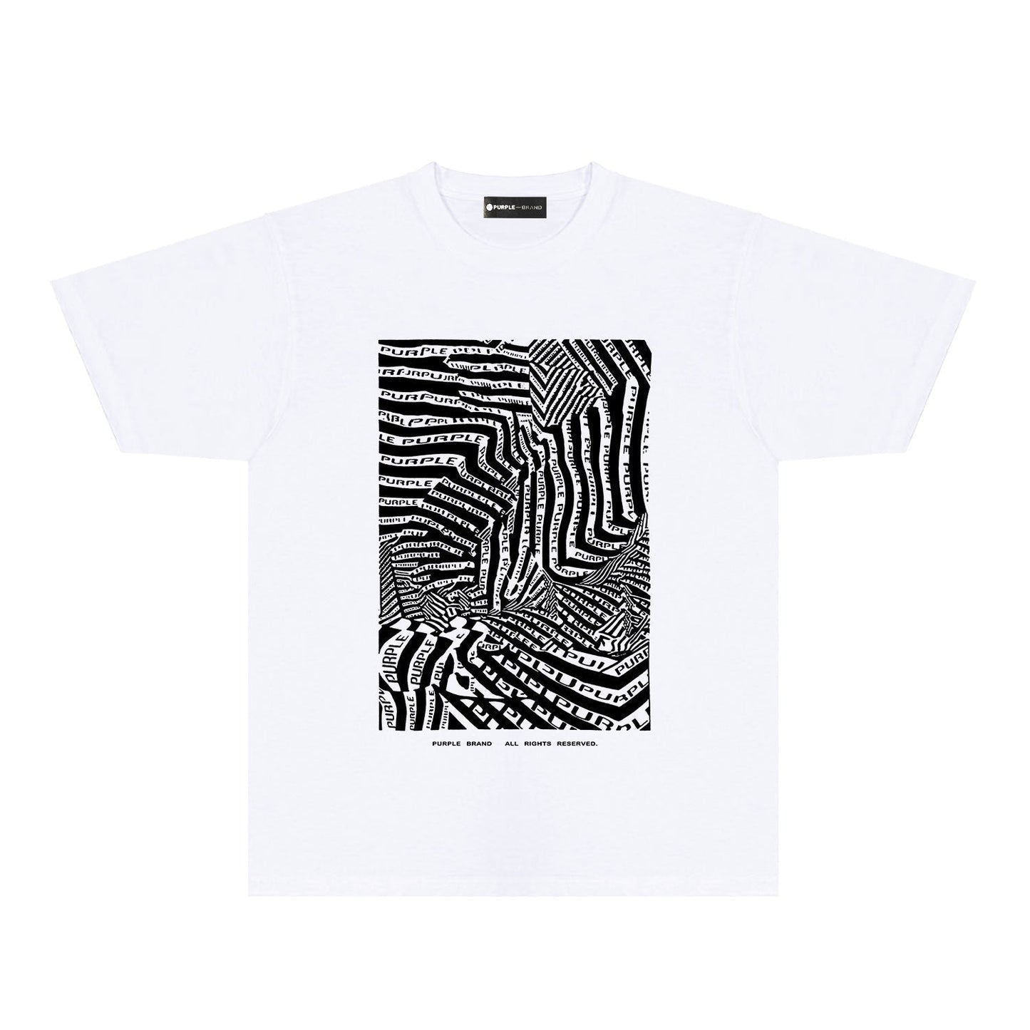 PURPLE  fashion T-shirt