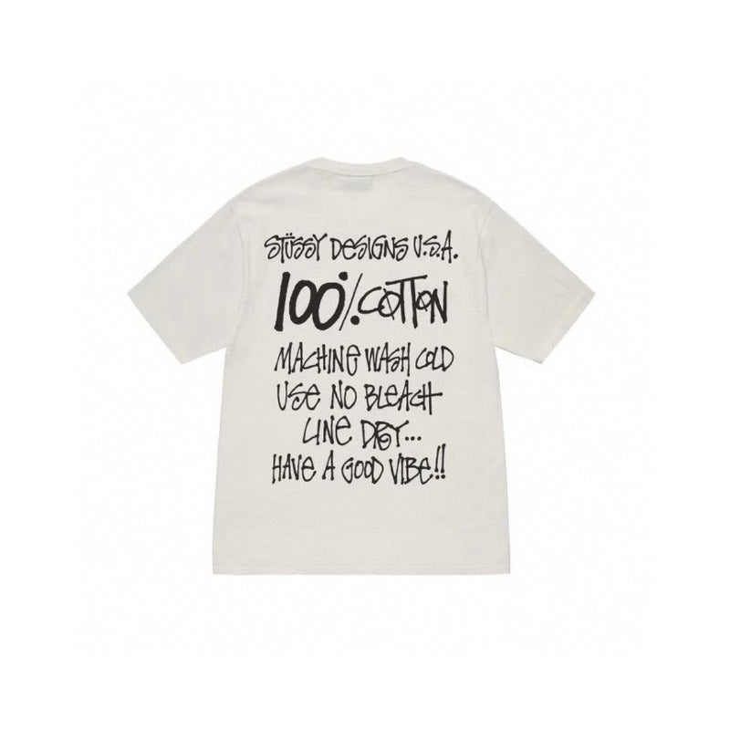 Stussy T-Shirts Casual Loose Couple T-Shirts