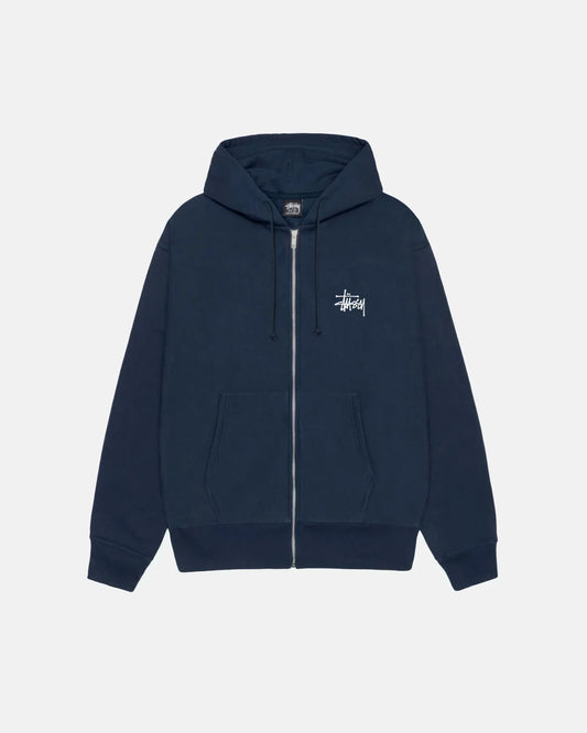 BASIC Stussy ZIP HOODIE