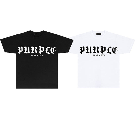 PURPLE  fashion T-shirt
