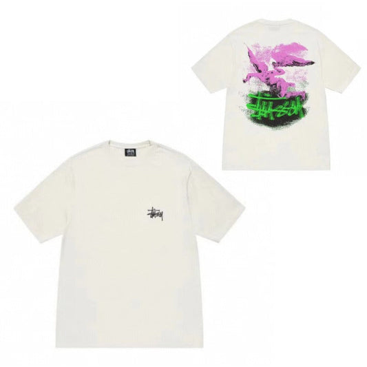 Stussy T-Shirts Casual Versatile Loose T-Shirts Couple
