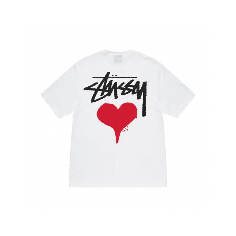 Stussy T-Shirts Casual Loose Couple T-Shirts