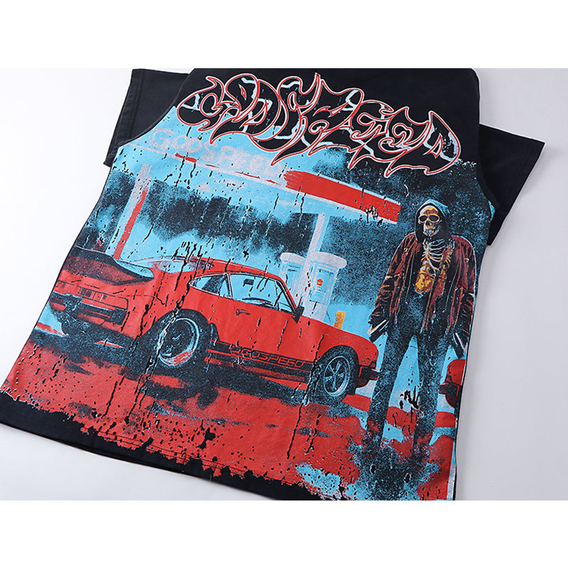 Godspeed T-shirts Retro Fantasy Pattern