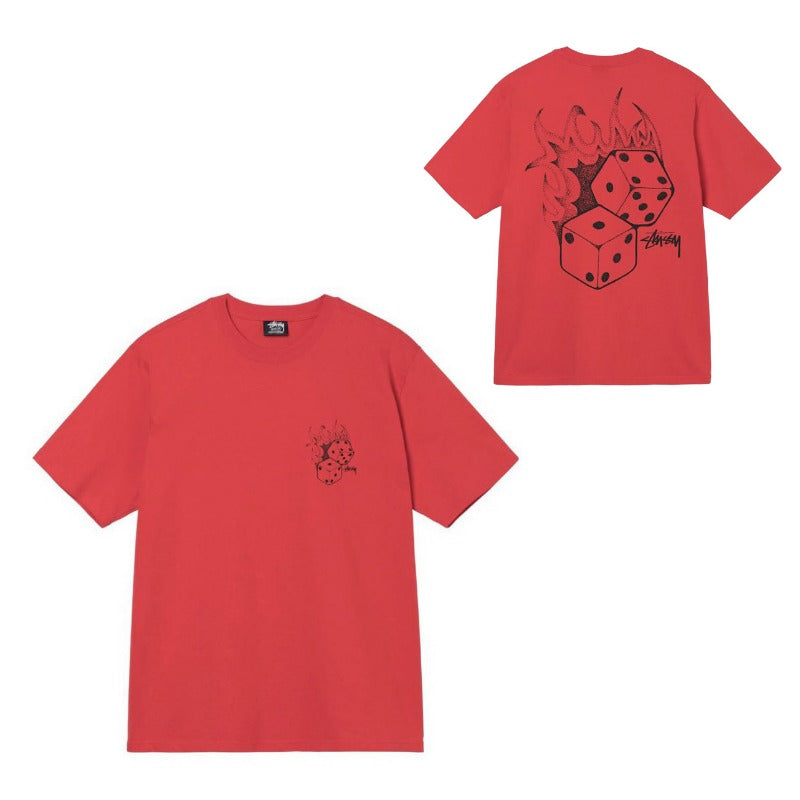 Stussy T-Shirts Casual Versatile Loose T-Shirts Couple