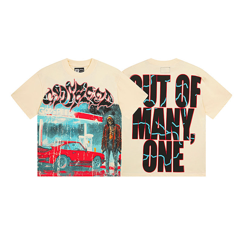 Godspeed T-shirts Retro Fantasy Pattern