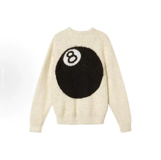 Stussy Sweatshirts Crew Neck Fashion Knitted Sweater