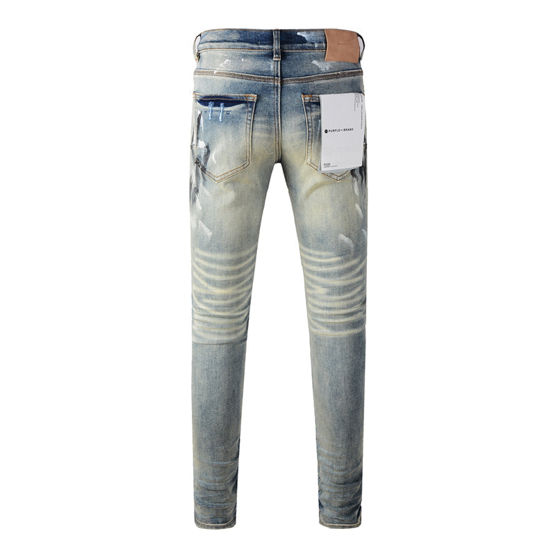PURPLE  Fashion Jeans 9037