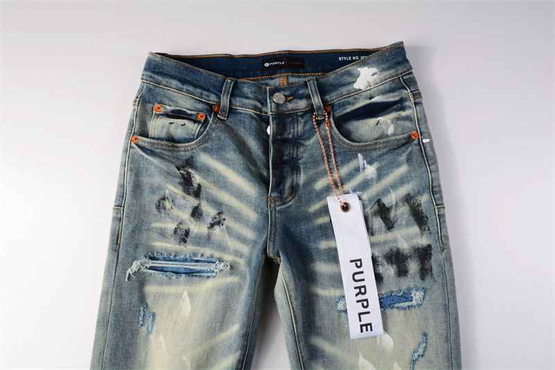 PURPLE  Fashion Jeans 9037