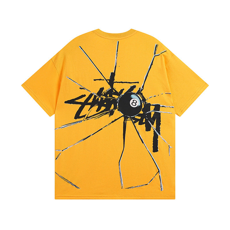 Stussy T-Shirts Casual Loose Couple T-Shirts