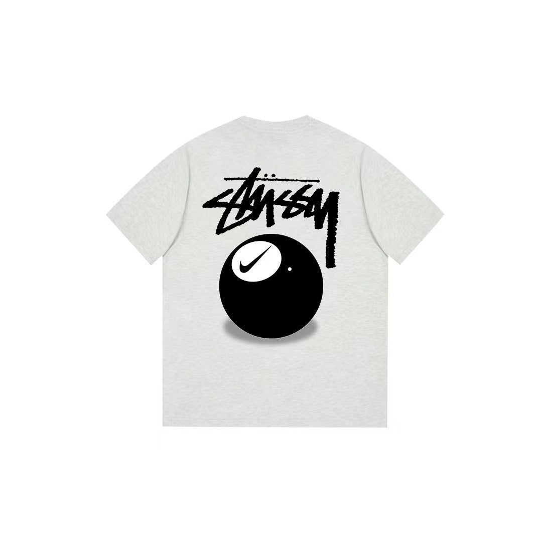 Stussy T-Shirts Loose Casual T-Shirts Same for Men and Women