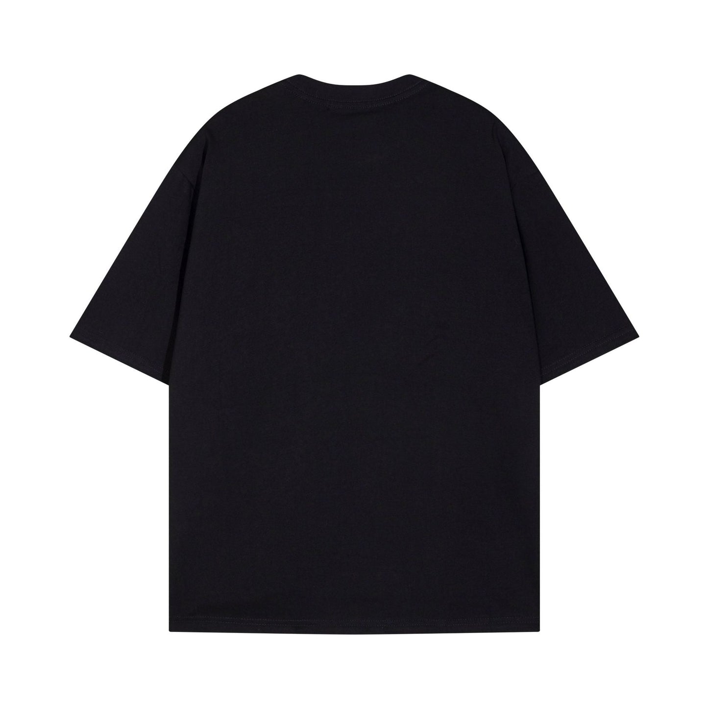 Chrome Heart T Shirts Versatile Casual Loose Print Embroidery T-Shirt Sleeves
