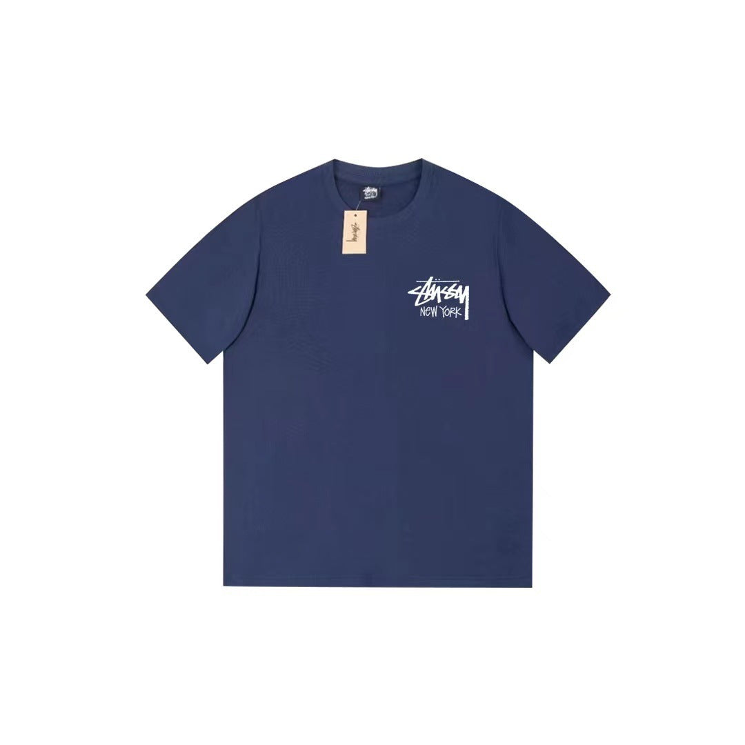 Stussy T-Shirts Loose Casual T-Shirts Same for Men and Women