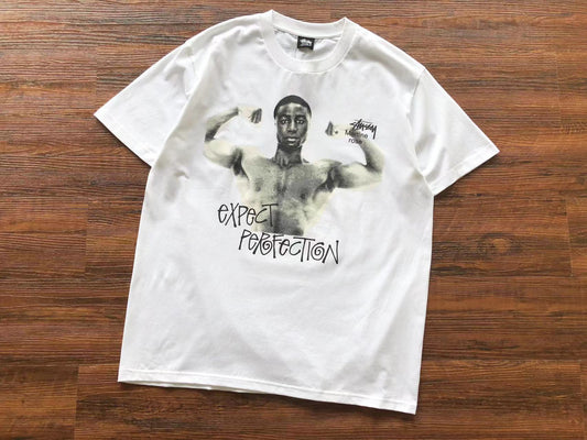 Stussy Expect Perfection White T-Shirt