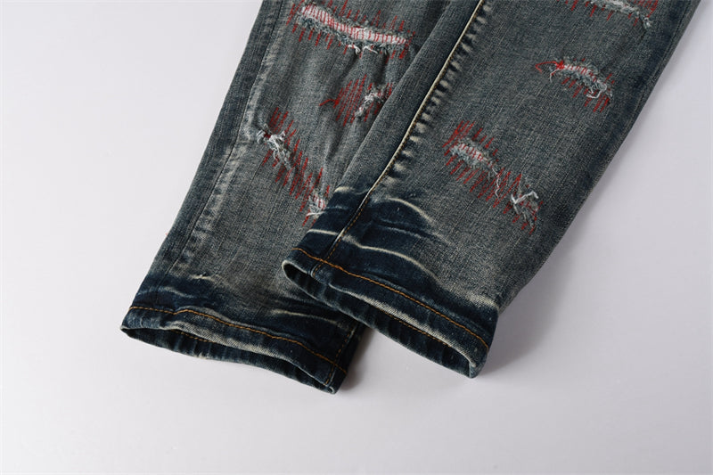 PURPLE  Fashion Jeans 9114