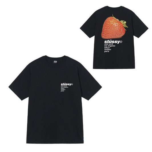 Stussy T-Shirts Casual Versatile Loose T-Shirts Couple