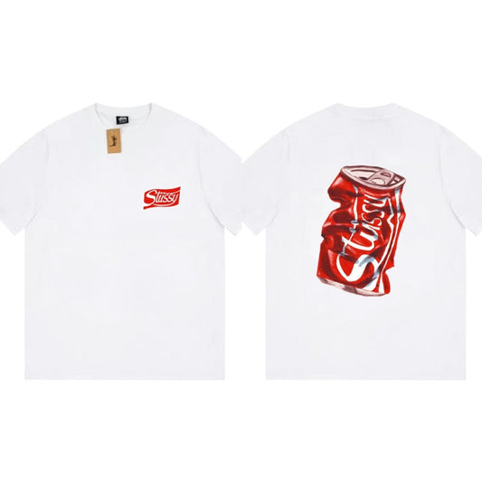 Stussy T-Shirts Loose Casual T-Shirts Same for Men and Women