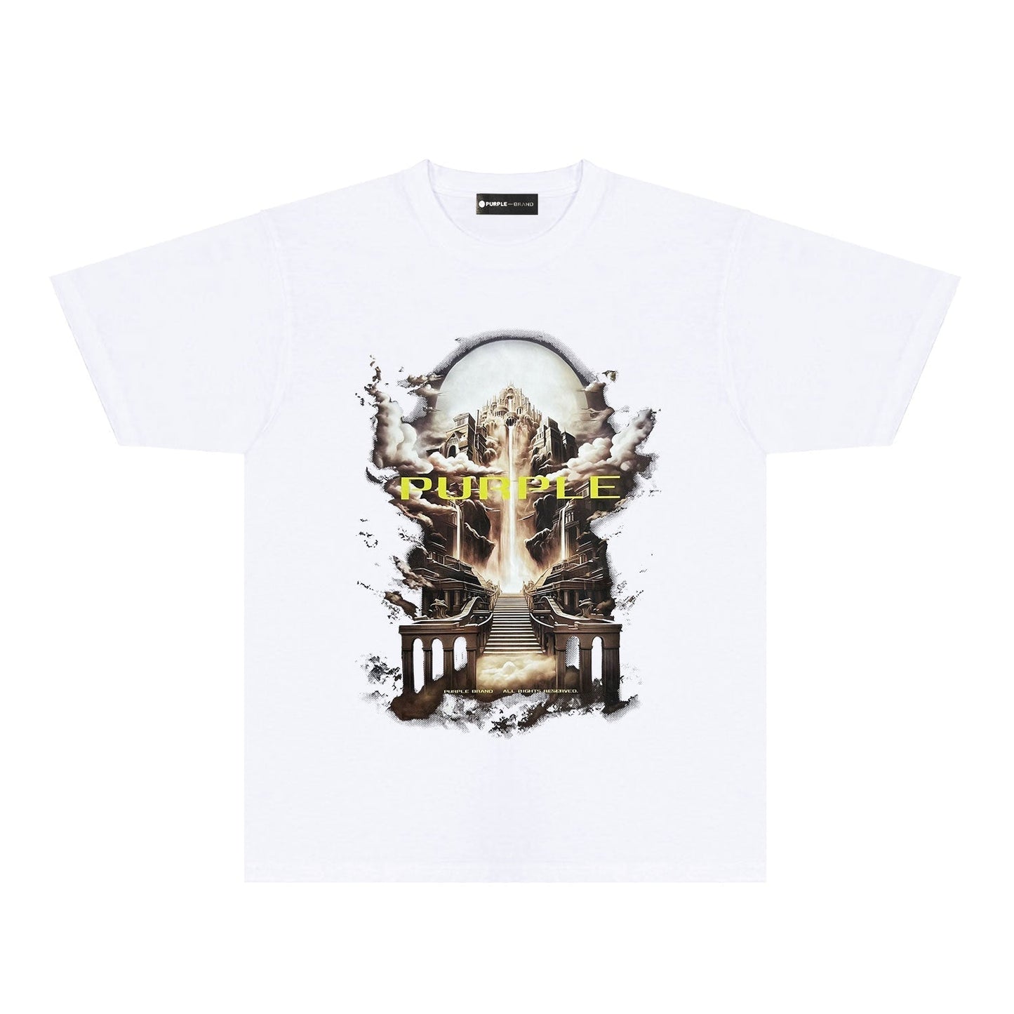 PURPLE  fashion T-shirt