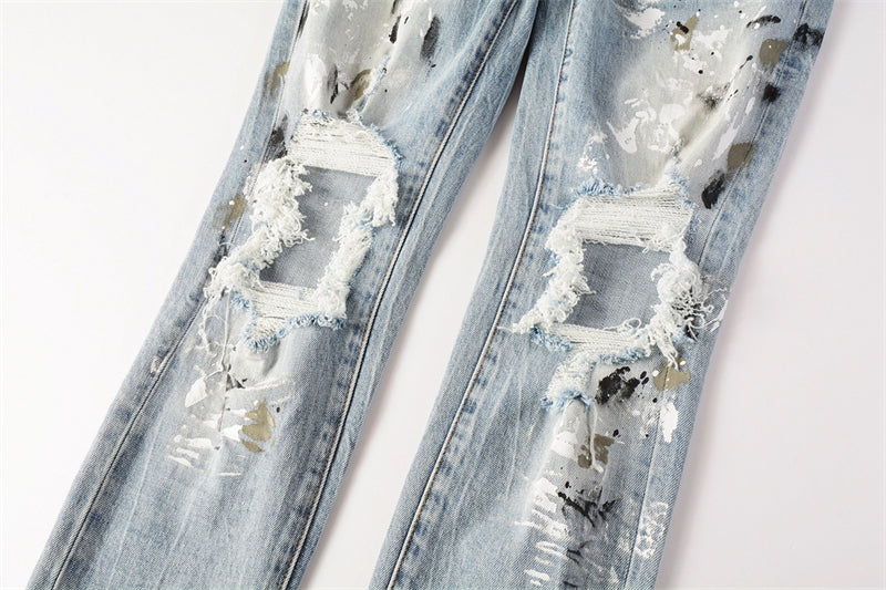 PURPLE  Fashion Jeans 9100